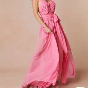 LoveShackFancy NWT XXS Zamia Dress Pink Daiquiri